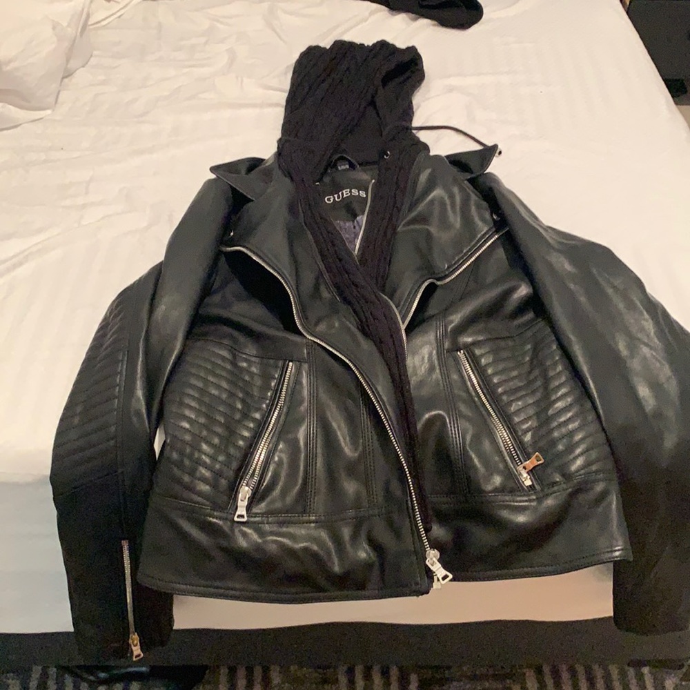 New Guess Jacket leather